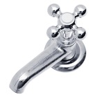 Torneira Convencional para Banheiro Mesa Bica Fixa Baixa Cromado C33 Luny 2193033 Romar