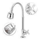 Torneira Cozinha Alavanca De Mesa Tubo Gourmet Cone 1/4v