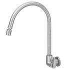 Torneira Cozinha Ar.articulado Parede Inox Escovado Alavanca