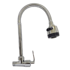 Torneira Cozinha Articulavel Cromado Metal Parede Gourmet Cle