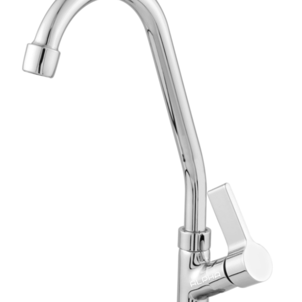 Torneira Cozinha Bancada B. Móvel Alta Luxo Metal 1169 C-65