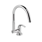 Torneira Cozinha Bancada Bica Alta Móvel Pratika Plus 1167 Ti