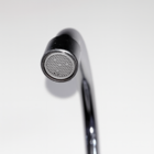 Torneira Cozinha Bancada Gourmet Slim Flexivel Curva Aço Inox