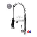 Torneira Cozinha Bancada Premium Goumert Inox Cromado Spray