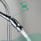 Torneira Cozinha Banheiro de Parede Flexível Estilo Gourmet d
