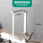 Torneira Cozinha Banheiro Monocomando Misturador Bancada Quad