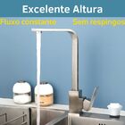 Torneira Cozinha Banheiro Monocomando Misturador Bancada Quad