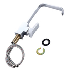 Torneira Cozinha Bica Alta Quadrada Gourmet Bancada Inox