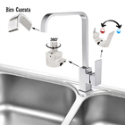 Torneira Cozinha Bica Alta Quadrada Gourmet Bancada Inox