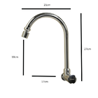 Torneira Cozinha Churrasqueira Banheiro C/ Arejador Via Flix