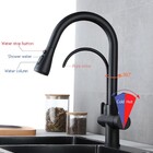 Torneira Cozinha Churrasqueira Cuba C/ Filtro Preto Fosco