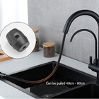 Torneira Cozinha Churrasqueira Cuba C/ Filtro Preto Fosco