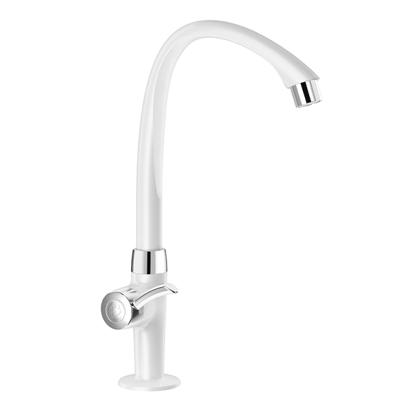 Torneira Cozinha De Mesa Cromo Bica Alta Móvel Linea Tigre