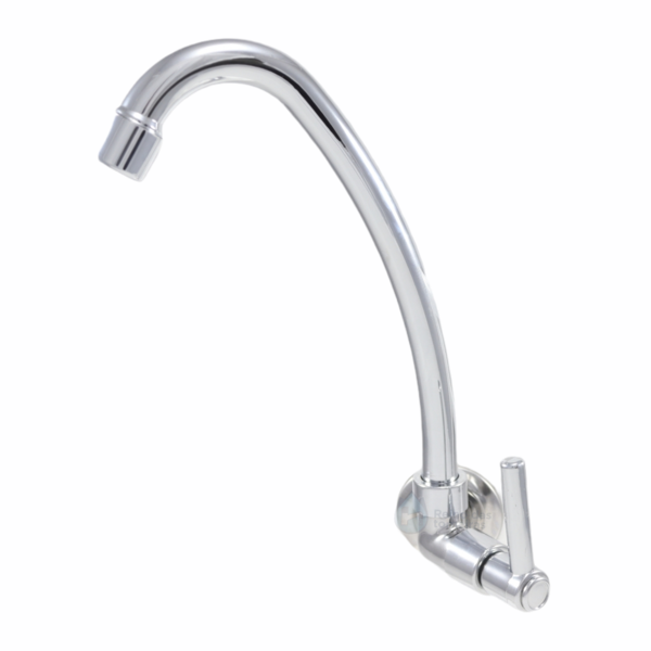 Torneira Cozinha De Parede Bica Móvel Alavanca 1/4 V.