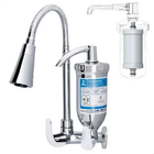 Torneira Cozinha De Parede Com Filtro Cone Cromada