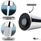 Torneira Cozinha De Parede Com Filtro Cone Cromada