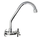 Torneira Cozinha De Parede Metal Bica Móvel Acionador C-31