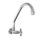 Torneira Cozinha De Parede Metal Bica Móvel Acionador C-31