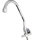 Torneira Cozinha De Parede Metal Bica Móvel Acionador C-31