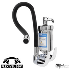 Torneira Cozinha Filtro Flexível Silicone Preto Parede Gourmet