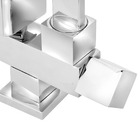 Torneira Cozinha Filtro Quadrada Bica Móvel Mesa Luxo 1/4v.