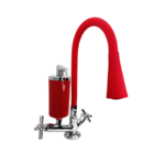 Torneira Cozinha Filtro Vermelha Mesa/bancada Gourmet 2 Jato