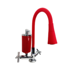 Torneira Cozinha Filtro Vermelha Mesa/bancada Gourmet 2 Jatos