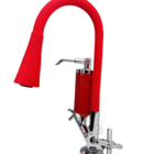 Torneira Cozinha Filtro Vermelha Mesa/bancada Gourmet 2 Jatos