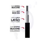 Torneira Cozinha Flexível C34 Preta Entrada Mesa Casagrande M