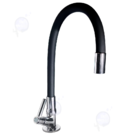 Torneira Cozinha Flexível C34 Preta Entrada Mesa Del Metais E