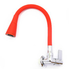 Torneira Cozinha Flexível Cone 2 Jatos Vermelha Parede