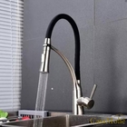 Torneira Cozinha Flexível Inox Preto C/ Monocomando