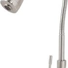 Torneira Cozinha Gourmet Ducha Móvel Classic Inox Escovado