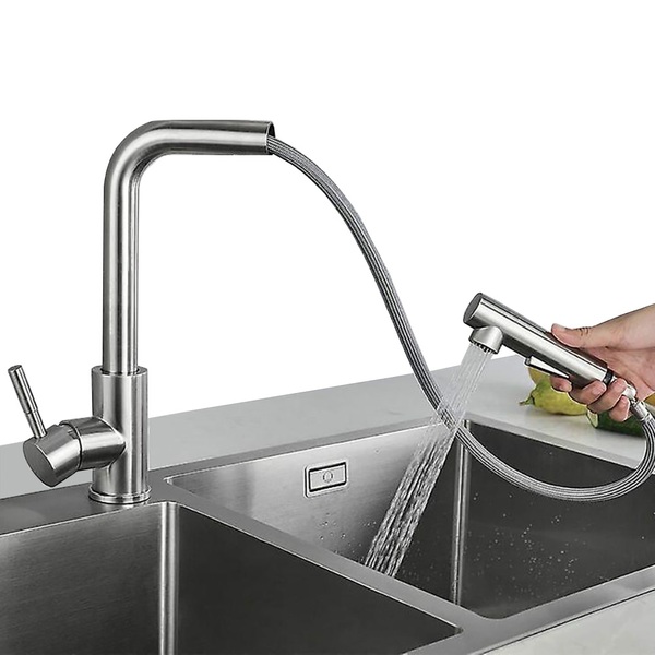 Torneira Cozinha Gourmet Extensível Misturador Monocomando Ba