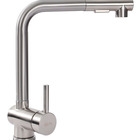 Torneira Cozinha Gourmet Extensível Monocomando Aço Escovado