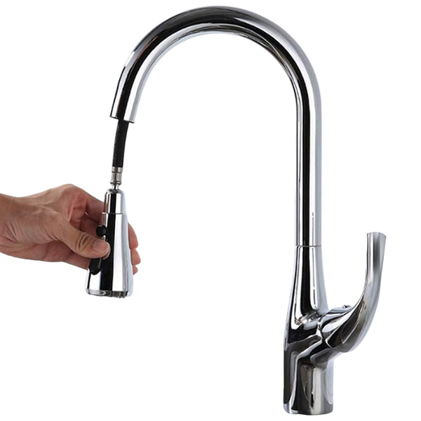 Torneira Cozinha Gourmet Extensivel Pia Luxo Bancada Moderna