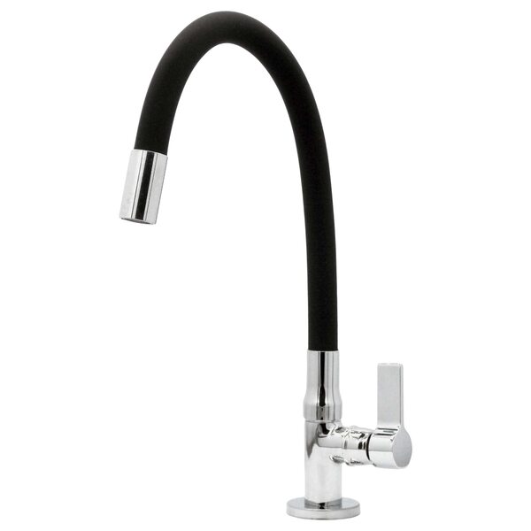 Torneira Cozinha Gourmet Mesa Silicone Preto Flexível C70 Cas