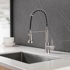 Torneira Cozinha Gourmet Misturador Duplo Jato Mesa Preta Me1