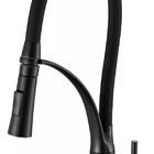 Torneira Cozinha Gourmet Misturador Monocomando Borracha Preta