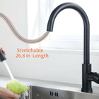 Torneira Cozinha Gourmet Misturador Sensor Toque 6804p Preta