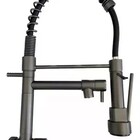 Torneira Cozinha Gourmet Monocomando 50cm Novadecor Grafite