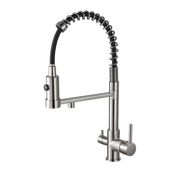 Torneira Cozinha Gourmet Monocomando 50cm Novadedor Inox