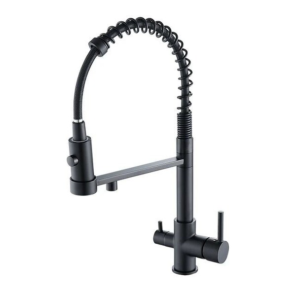 Torneira Cozinha Gourmet Monocomando 50cm Novadedor Preta