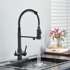 Torneira Cozinha Gourmet Monocomando 50cm Novadedor Preta