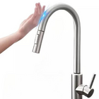 Torneira Cozinha Gourmet Monocomando Bancada Touch Escovada D