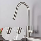 Torneira Cozinha Gourmet Monocomando Bancada Touch Escovada D