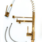 Torneira Cozinha Gourmet Monocomando Gold Dourada Ouro 50 Cm