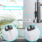 Torneira Cozinha Gourmet Monocomando Misturador Quente e Frio