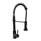 Torneira Cozinha Gourmet Monocomando Premium Black Preto