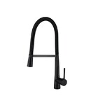 Torneira Cozinha Gourmet Monocomando Preta Preto